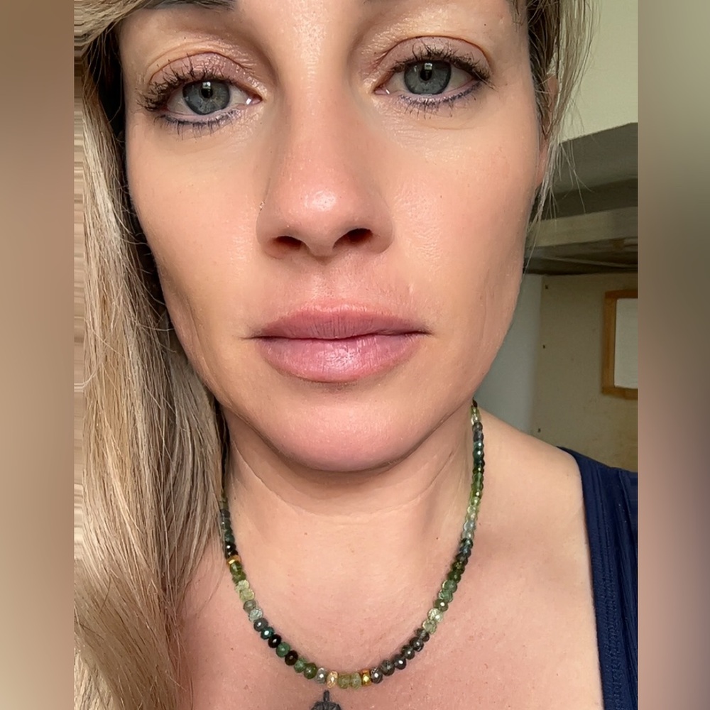 Elegant Tourmaline Beaded Necklace